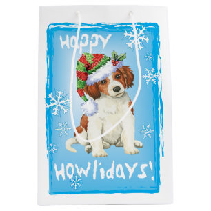 Bolsa De Regalo Mediana Feliz cumpleaños Kooikerhondje