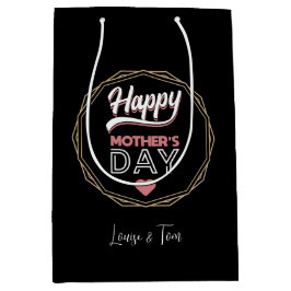 Bolsa De Regalo Mediana Feliz día de la madre