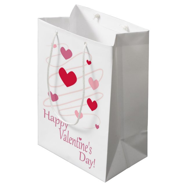 BOLSA DE REGALO MEDIANA "FELIZ DÍA DE VALENTINA" OÍDOS (Angulo Anverso)