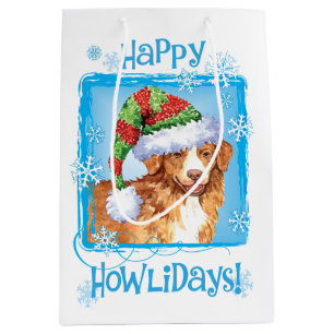 Bolsa De Regalo Mediana Feliz Howlidays Toller