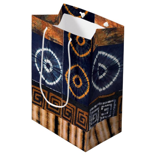 Bolsa De Regalo Mediana Feliz Kwanzaa (Angulo Anverso)