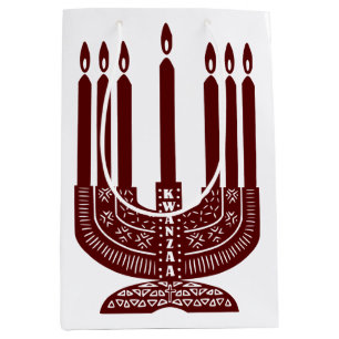 Bolsa De Regalo Mediana Feliz Kwanzaa