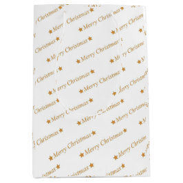 Bolsa De Regalo Mediana "Feliz Navidad"