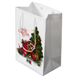 Bolsa De Regalo Mediana Feliz Navidad