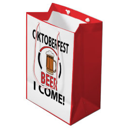 Bolsa De Regalo Mediana Festival de Cervezas Oktoberfest Funny Oktoberfest