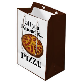 Bolsa De Regalo Mediana Fiesta de alimentos Pepperoni Pizza