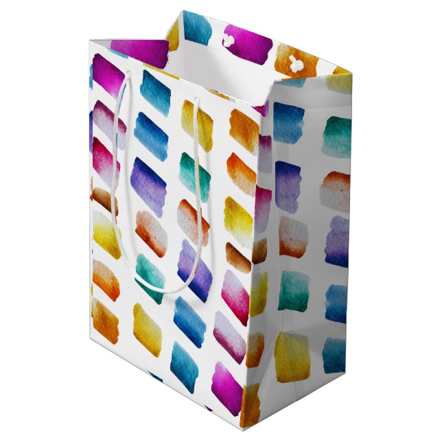 Bolsa De Regalo Mediana Fiesta de cumpleaños para niños (Angulo reverso)