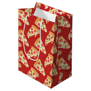 Bolsa De Regalo Mediana Fiesta de la pizza de salchichones