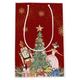 Bolsa De Regalo Mediana Fiesta de Navidades desnudos Baby Shower