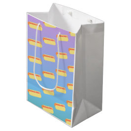 Bolsa De Regalo Mediana Fiesta de perritos calientes Ombre Cook Out