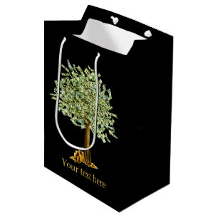 Bolsa De Regalo Mediana fiesta del árbol de dinero del Casino cool