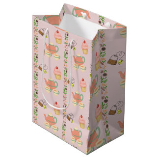 Bolsa De Regalo Mediana Fiesta del Té