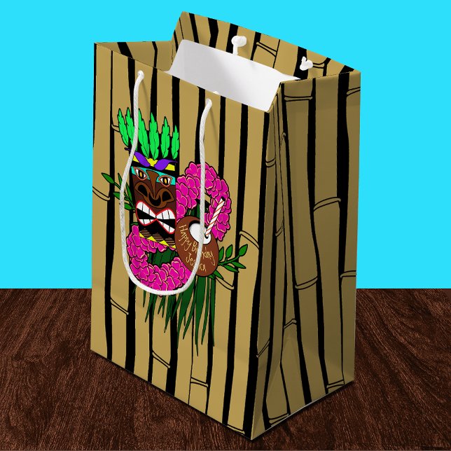 Bolsa De Regalo Mediana Fiesta Luau de Hawái (Subido por el creador)