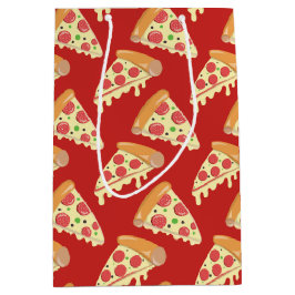 Bolsa De Regalo Mediana Fiesta Pepperoni Pizza