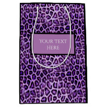 Fiesta púrpura del estampado de animales del