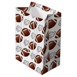 Bolsa De Regalo Mediana First Year Down Football Birthday