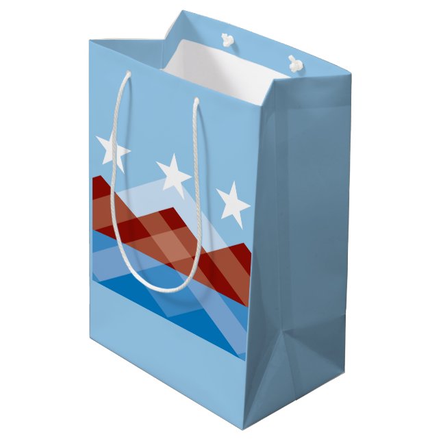 Bolsa De Regalo Mediana Flag of Peoria, Arizona (Angulo reverso)