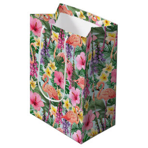 Bolsa De Regalo Mediana Flamencos rosados
