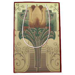 Bolsa De Regalo Mediana Flor de artes y artesanías de Victoria