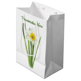 Bolsa De Regalo Mediana Flor de Daffodil