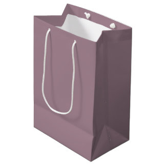 Bolsa De Regalo Mediana Flor de Malva Polvorienta