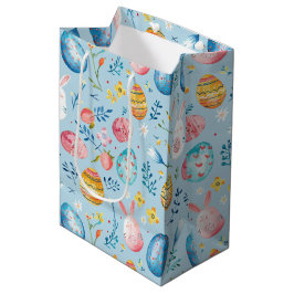 Bolsa De Regalo Mediana Flor de Primavera Pascua 4