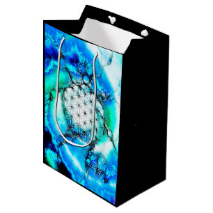 Bolsa De Regalo Mediana Flor De Vida - Formas Coloridas 2