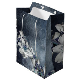 Bolsa De Regalo Mediana Flor elegante