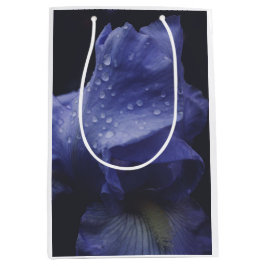 Bolsa De Regalo Mediana Flor morada Rosa