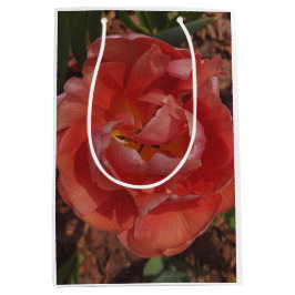 Bolsa De Regalo Mediana flor roja