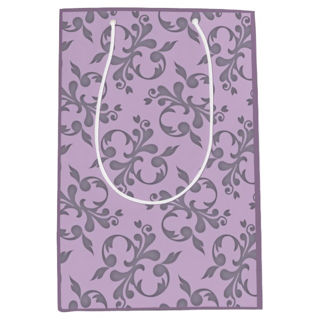 Bolsa De Regalo Mediana Floral (Anverso)