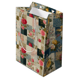 Bolsa De Regalo Mediana Floral Fushion