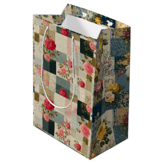 Bolsa De Regalo Mediana Floral Fushion