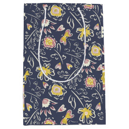 Bolsa De Regalo Mediana Floral Whirlwind