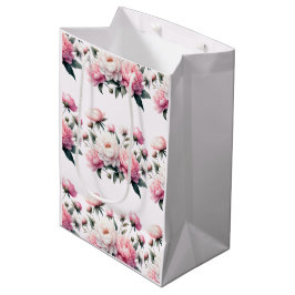 Bolsa De Regalo Mediana Florales elegantes
