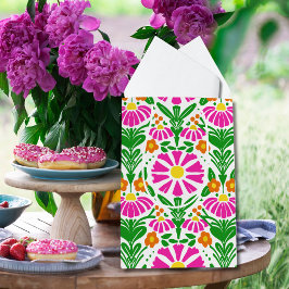Bolsa De Regalo Mediana Florece con brillo y celebra con estilo