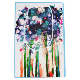 Bolsa De Regalo Mediana Flores