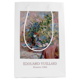 Bolsa De Regalo Mediana Flores de 1906 por Edouard Vuillard