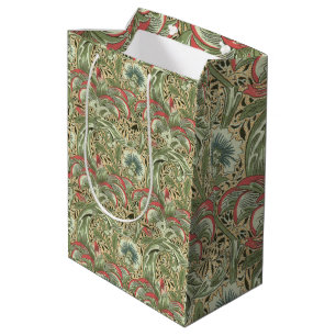 Bolsa De Regalo Mediana Flores de níquel de William Morris