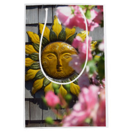 Bolsa De Regalo Mediana Flores rosas y sol - Viñedo de Martha