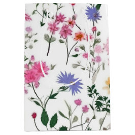 Bolsa De Regalo Mediana Flores salvajes de verano