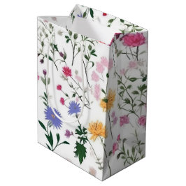 Bolsa De Regalo Mediana Flores salvajes de verano