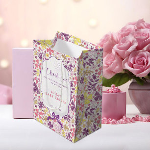 Bolsa de regalo mediana Flower Baby