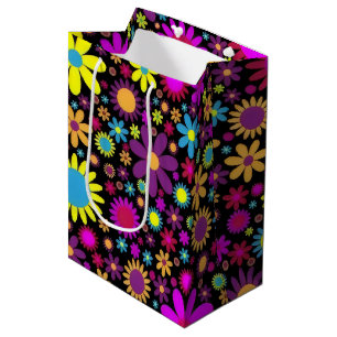 Bolsa De Regalo Mediana Flower Power