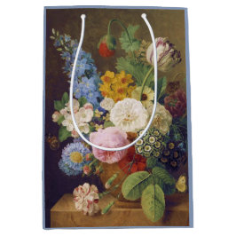 Bolsa De Regalo Mediana Flower Still Life by Jean Ulrich Tournier
