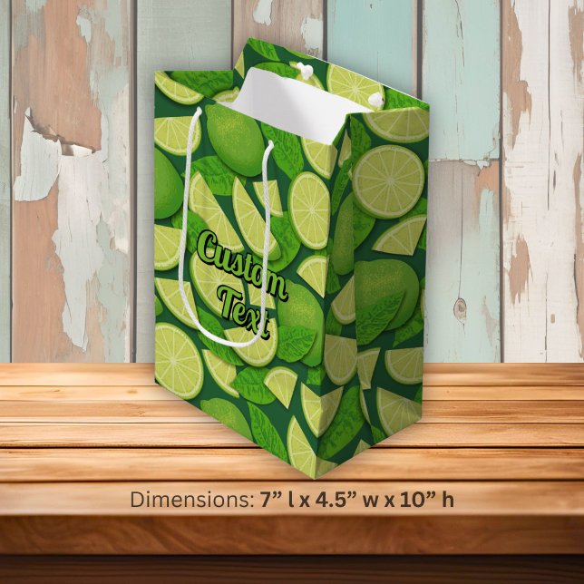 Bolsa De Regalo Mediana Fondo de lima (Subido por el creador)