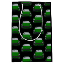 Fondo negro del vehículo eléctrico verde del vehíc