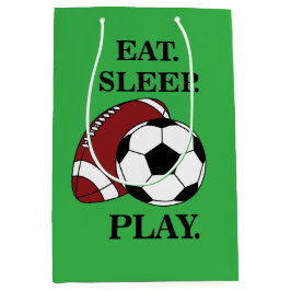 Bolsa De Regalo Mediana Football Soccer Player Coach Birthday
