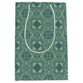 Bolsa De Regalo Mediana Forest Snowflakes 