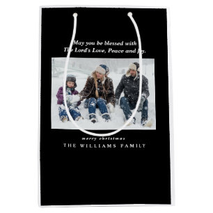 Bolsa De Regalo Mediana Foto: Biblia contra Navidades cristianos